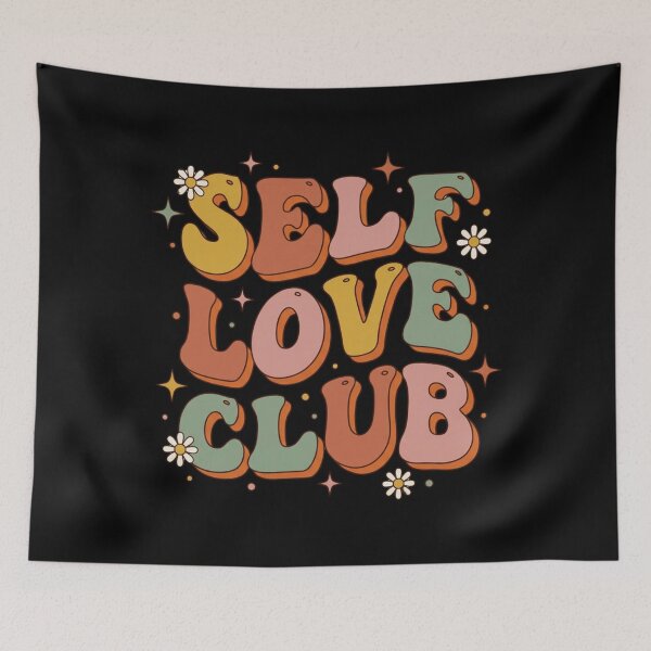 Item preview, Self Love Squad Retro 70s Mental Health Positive designed and sold by JaaCreativeShop.