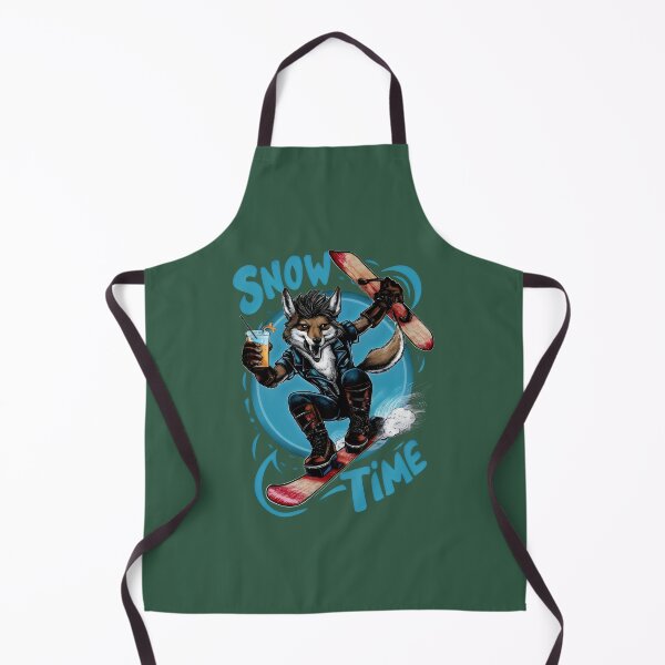 Item preview, Fox snowboarder. designed and sold by MyHappyArtShop.