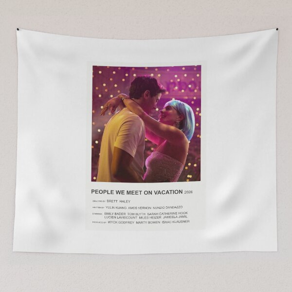Item preview, People We Meet on Vacation Poster designed and sold by vandaziba.