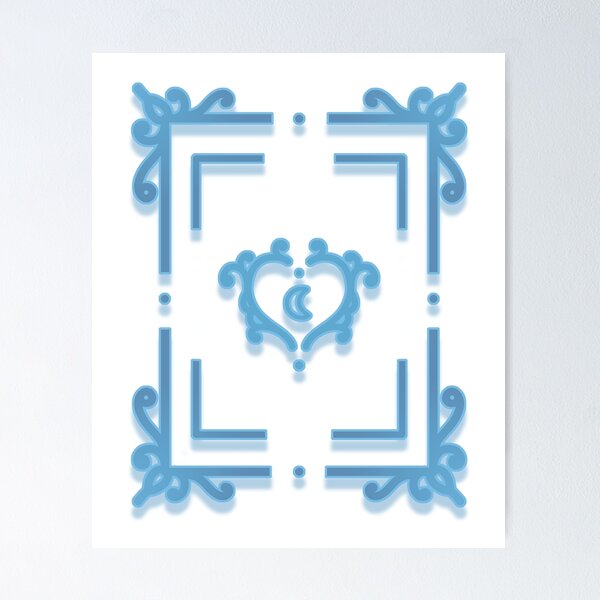 Item preview, Pattern Frame (Blue) designed and sold by LoreliNLi.