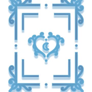 Artwork thumbnail, Pattern Frame (Blue) by LoreliNLi