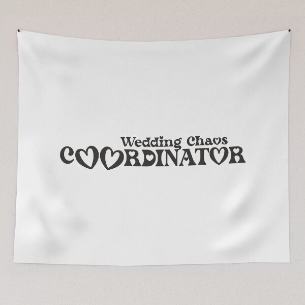 Item preview, Wedding Chaos Coordinator - Funny Bride & Maid of Honor designed and sold by ArystDesign.