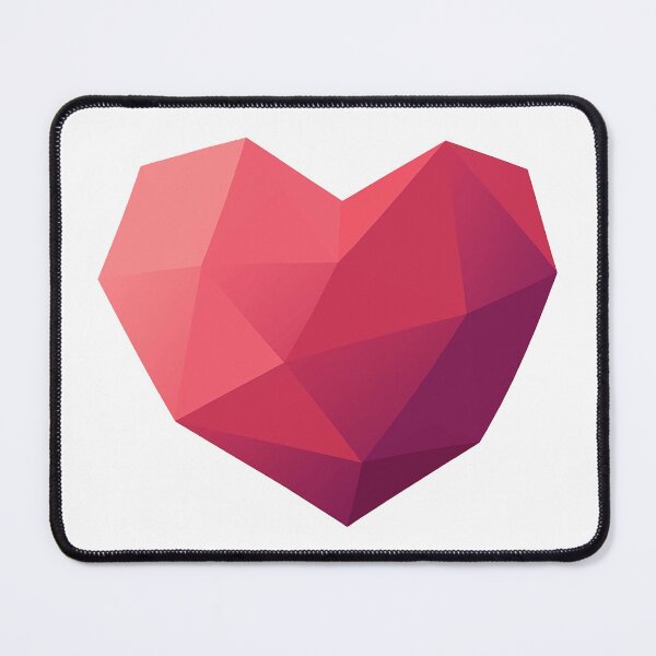 Item preview, Low Poly Heart designed and sold by Art & Coffee.