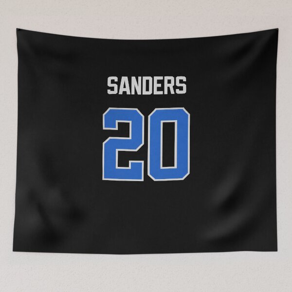 Item preview, Barry Sanders #20 Running Back Art designed and sold by TheArtOfCar.