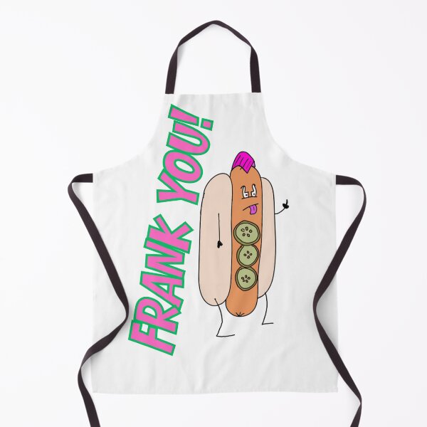 Item preview, Frank You! - Edgy BBQ Hot Dog Pun designed and sold by DJVincentStudio.