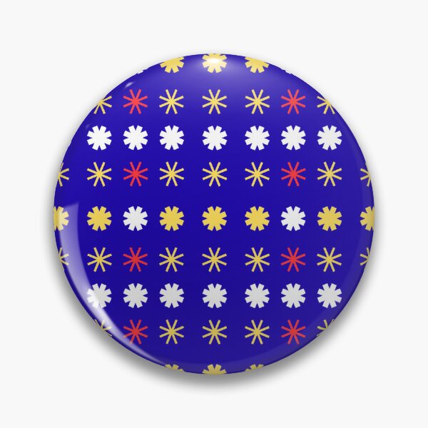 Item preview, Multi Coloured Stars on Blue background pattern designed and sold by fev-rocks.