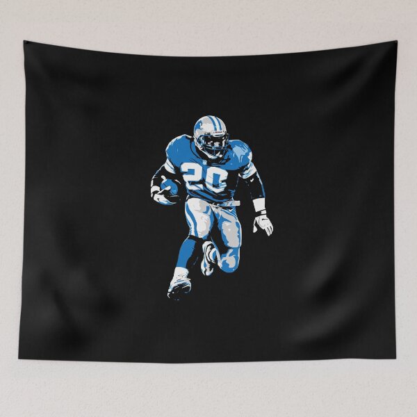 Item preview, Barry Sanders Running Back Art designed and sold by TheArtOfCar.