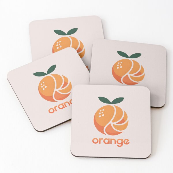 Item preview, Modern Orange Logo – Minimal Fruit Icon with Clean Contemporary Style designed and sold by phiawdesign9.