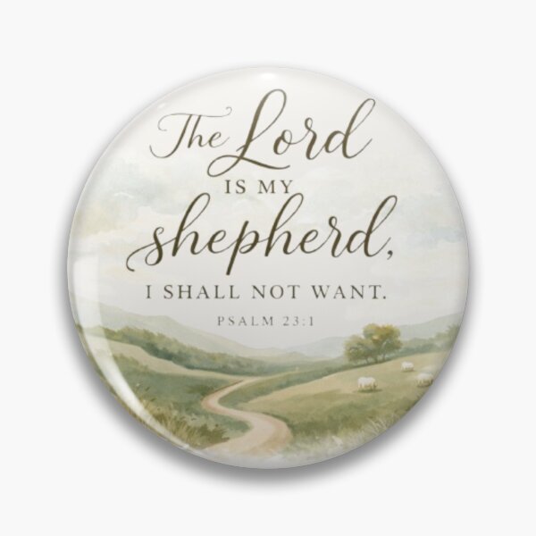 Item preview, The Lord Is My Shepherd – Psalm 23:1 Christian Faith Design designed and sold by Nara8.