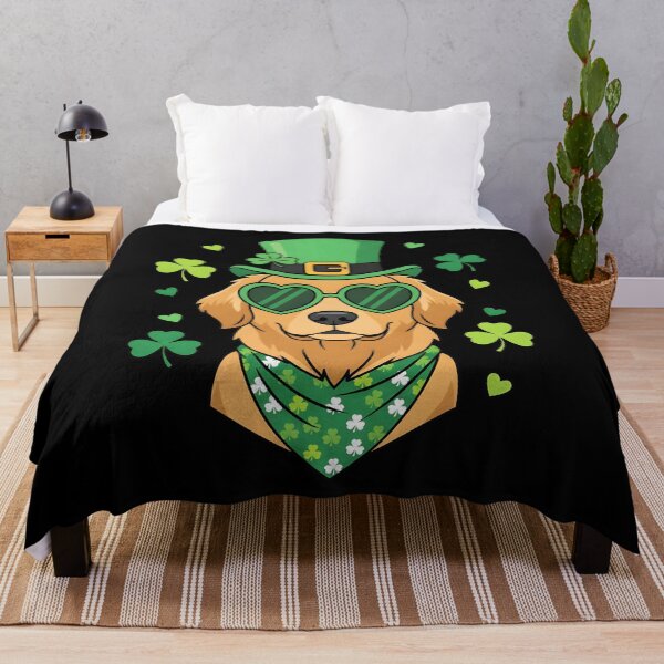 Item preview, St Patricks Day Golden Retriever Dog Lover designed and sold by KroghDs.
