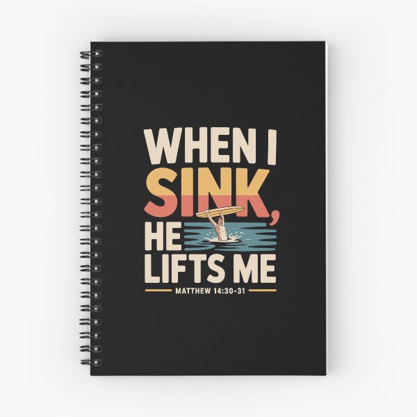 Item preview, When I Sink He Lifts Me designed and sold by theartfulaspie.