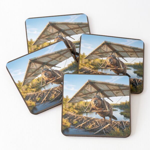 Item preview, Beaver Surveys Dam From Above designed and sold by Tridentulus.
