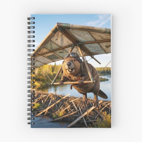 Item preview, Beaver Surveys Dam From Above designed and sold by Tridentulus.