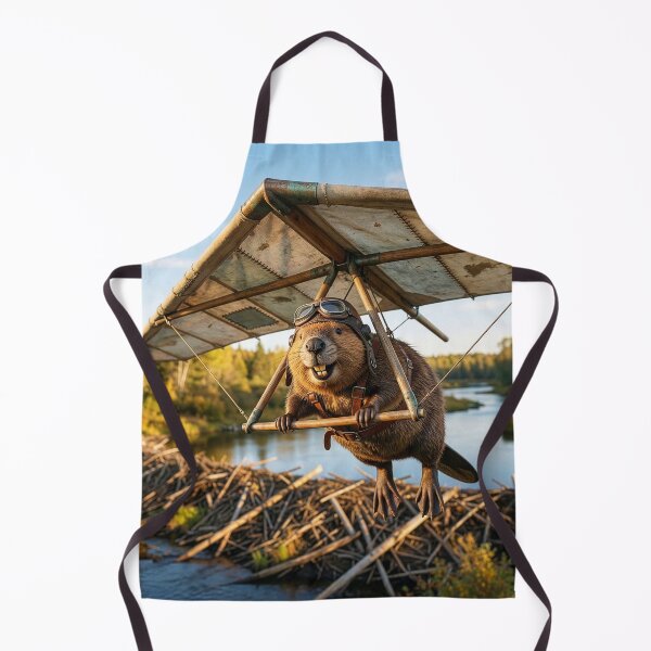 Item preview, Beaver Surveys Dam From Above designed and sold by Tridentulus.