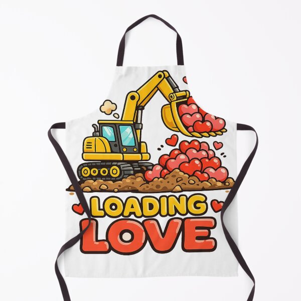 Item preview, Construction Digger Loading Love Excavator Boys Valentine Day designed and sold by UnivStore.