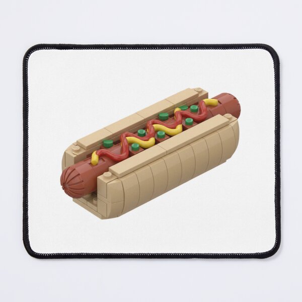 Item preview, Hotdog bricks brick blocks block children toy kids meme funny designed and sold by CheeseBlueprint.