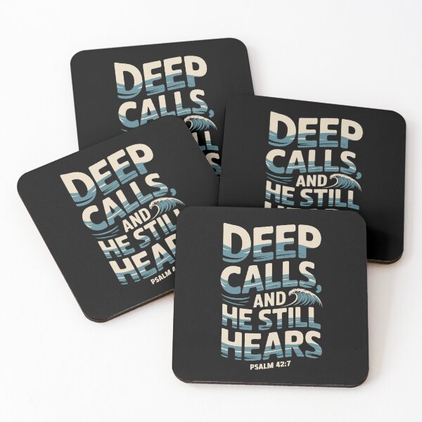 Item preview, Deep Calls and He Still Hears designed and sold by theartfulaspie.