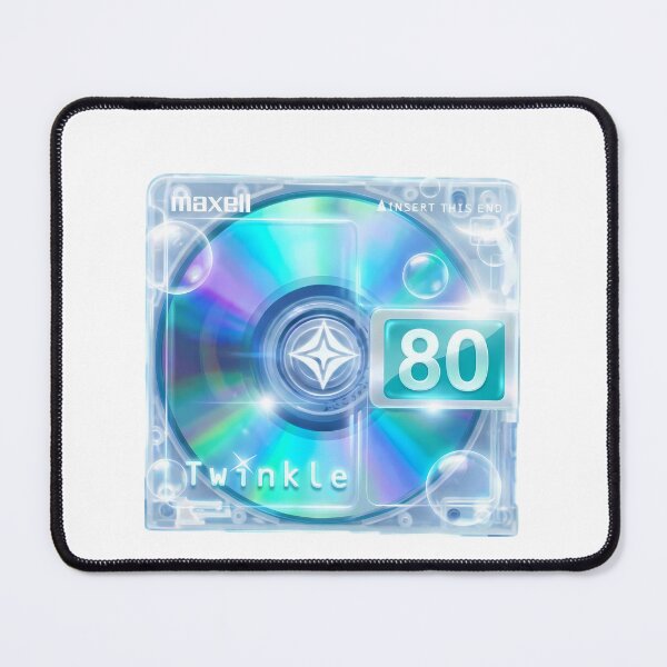 Item preview, Retro Y2K Blue MiniDisc Audio Case Frutiger Aero designed and sold by NostalgiaOS.