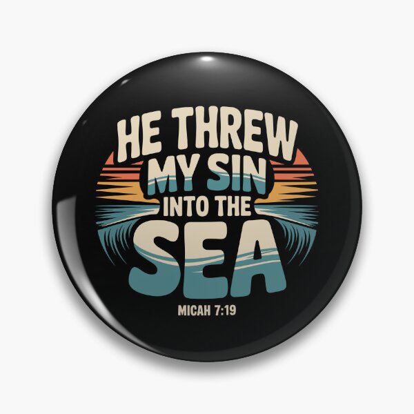 Item preview, He Threw My Sin Into the Sea designed and sold by theartfulaspie.