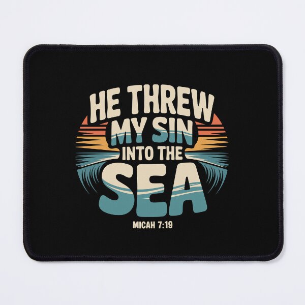 Item preview, He Threw My Sin Into the Sea designed and sold by theartfulaspie.