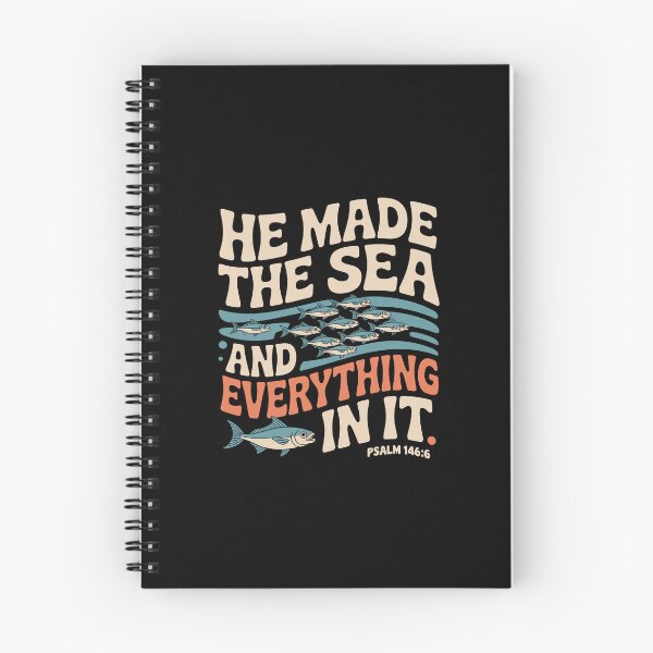 Item preview, He Made the Sea and Everything in It designed and sold by theartfulaspie.