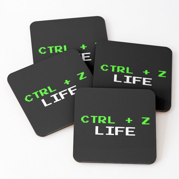 Item preview, Ctrl Z Life Undo Button Funny Tech designed and sold by vividlukas.