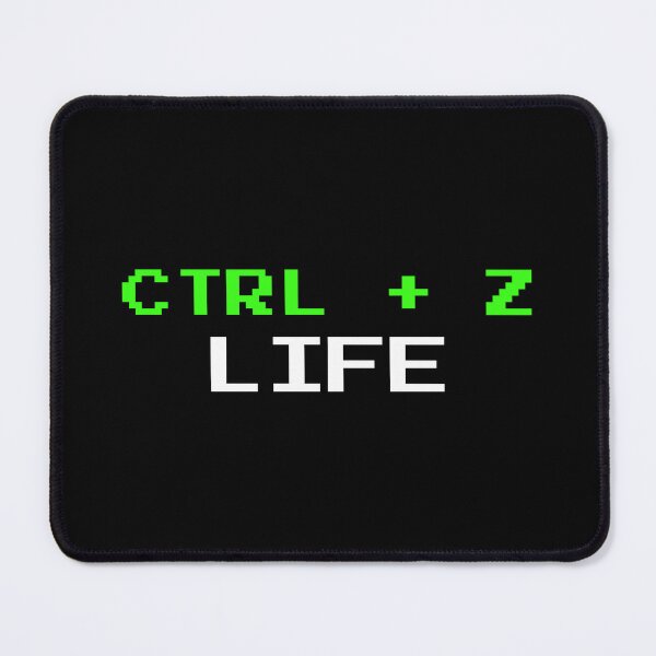 Item preview, Ctrl Z Life Undo Button Funny Tech designed and sold by vividlukas.