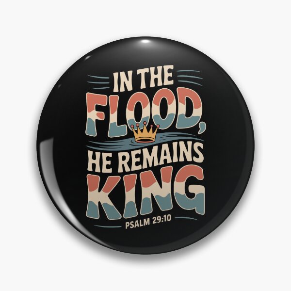 Item preview, In the Flood He Remains King designed and sold by theartfulaspie.