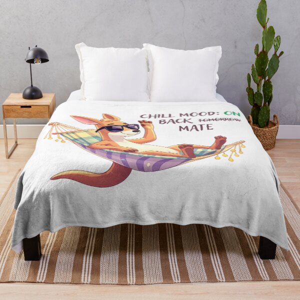 Item preview, Chill Mood On Kangaroo Illustration designed and sold by tuarina.