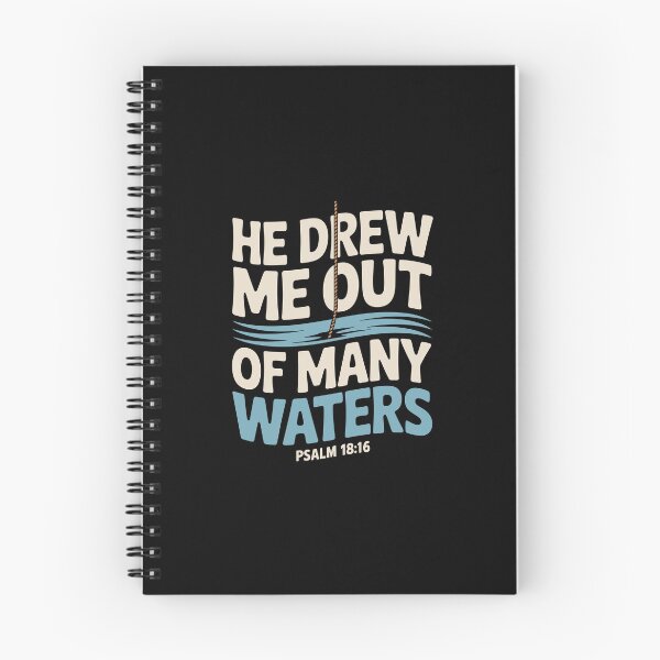 Item preview, He Drew Me Out of Many Waters designed and sold by theartfulaspie.