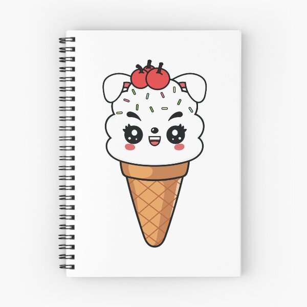Item preview, Kawaii Cute Dog Ice Cream – Adorable Puppy Dessert Illustration designed and sold by MarshallStickerX.