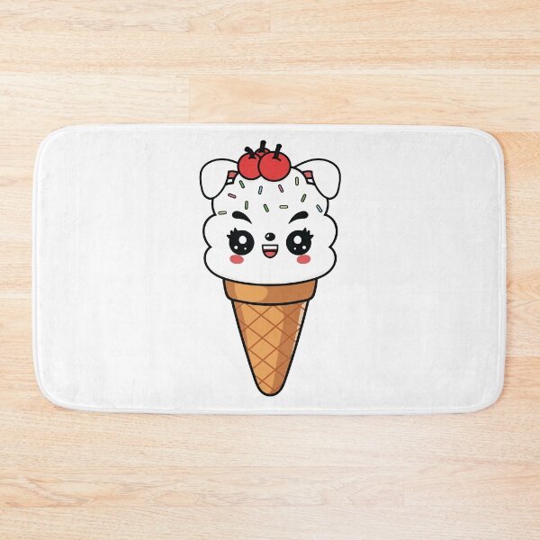 Item preview, Kawaii Cute Dog Ice Cream – Adorable Puppy Dessert Illustration designed and sold by MarshallStickerX.