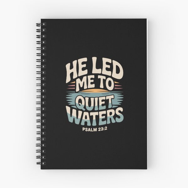 Item preview, He Led Me to Quiet Waters designed and sold by theartfulaspie.