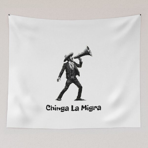 Item preview, Chinga La Migra Protest designed and sold by PeTees shop.