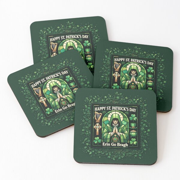 Item preview, St Patrick’s Day Irish Erin Go Bragh Irish Illustration Poster designed and sold by SassyArtistry.