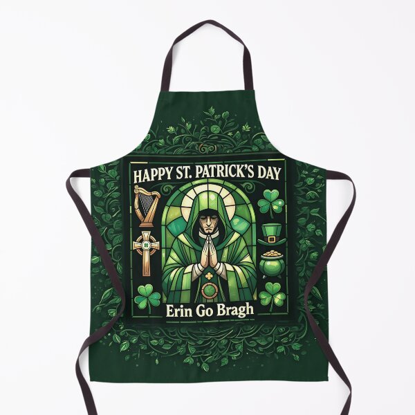Item preview, St Patrick’s Day Irish Erin Go Bragh Irish Illustration Poster designed and sold by SassyArtistry.