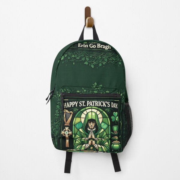 Item preview, St Patrick’s Day Irish Erin Go Bragh Irish Illustration Poster designed and sold by SassyArtistry.