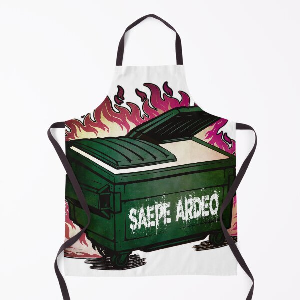 Item preview, Saepe Ardeo - I am often on fire - Dumpster designed and sold by Mad Man With A Workshop.