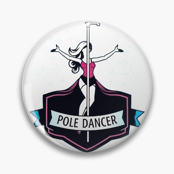 Item preview, Vibrant pole dancer performing dynamic move with sparkles designed and sold by Creative88Art.