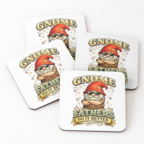 Item preview, Gnome Fathers Do It Better – Cool Gnome Dad Illustration designed and sold by Moriarty's Digital Visions.