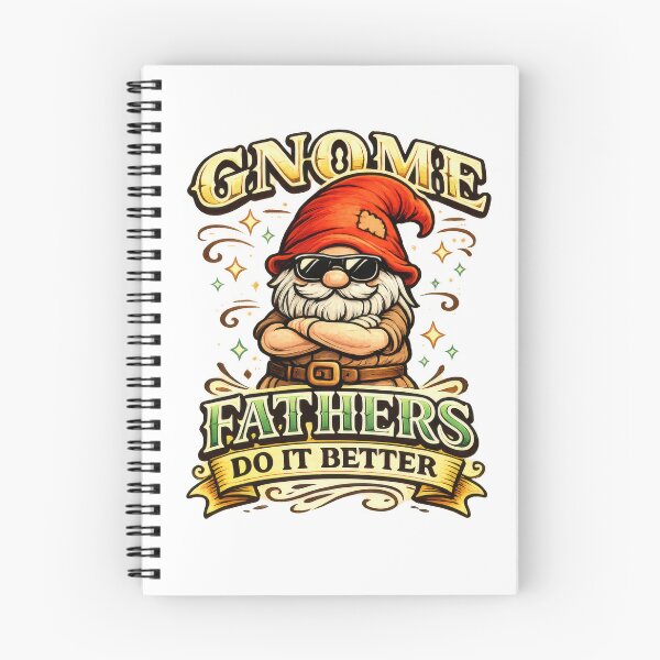 Item preview, Gnome Fathers Do It Better – Cool Gnome Dad Illustration designed and sold by Moriarty's Digital Visions.