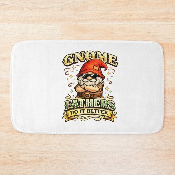 Item preview, Gnome Fathers Do It Better – Cool Gnome Dad Illustration designed and sold by Moriarty's Digital Visions.