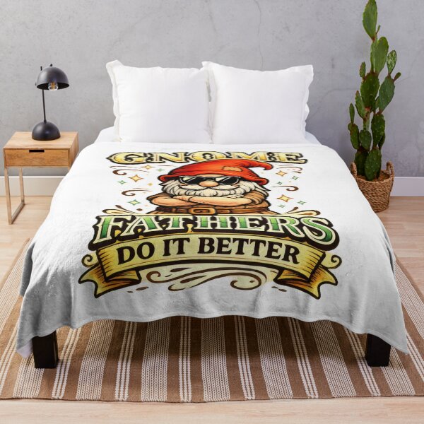 Item preview, Gnome Fathers Do It Better – Cool Gnome Dad Illustration designed and sold by Moriarty's Digital Visions.