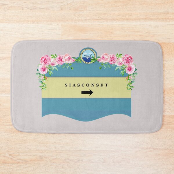 Item preview, Siasconset in Bloom Sign designed and sold by Coastal Joy.