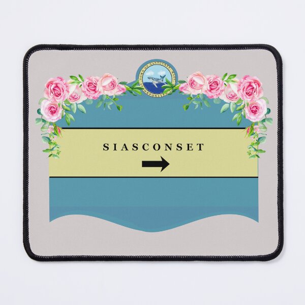Item preview, Siasconset in Bloom Sign designed and sold by Coastal Joy.