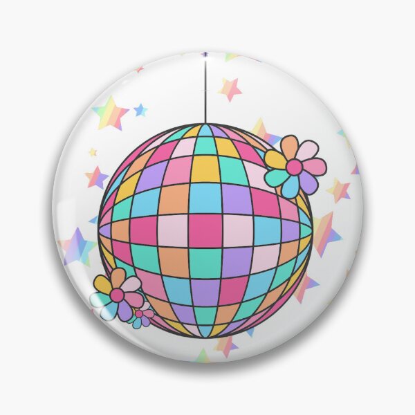 Item preview, Flower Power Mirrorball  designed and sold by AnimaliaStar.