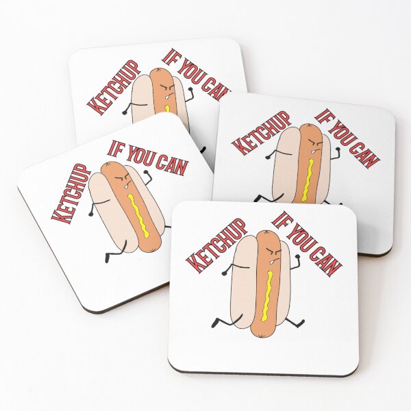 Item preview, Ketchup If You Can - Funny Grill Dad Hot Dog designed and sold by DJVincentStudio.