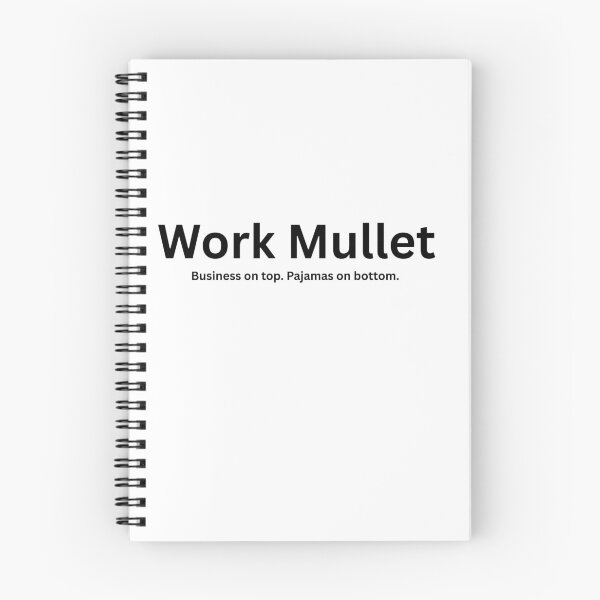 Item preview, The Original Work Mullet designed and sold by MosserMerch.
