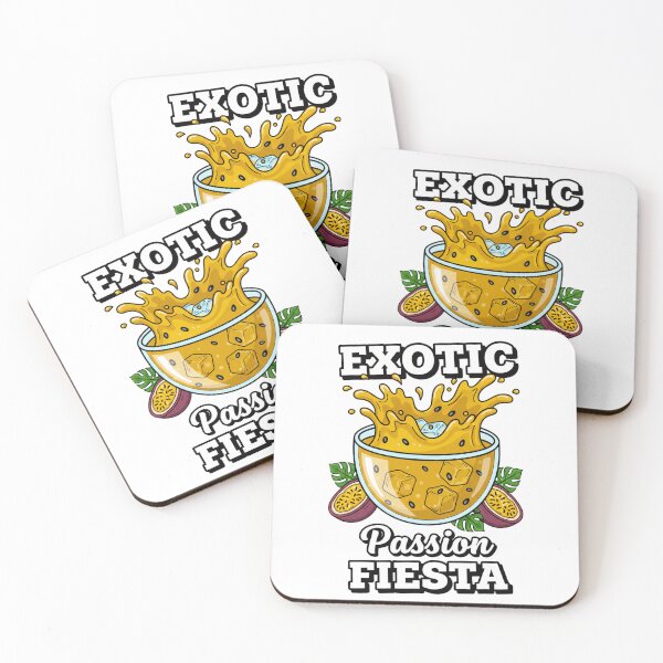 Item preview, Exotic – Passion Fiesta Passion Fruit Drink Illustration designed and sold by C3J7.
