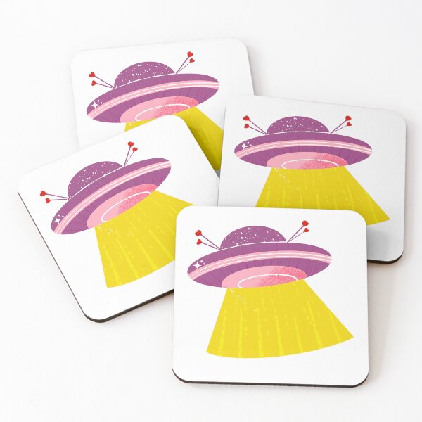 Item preview, Retro Alien Love Pop art designed and sold by InkyKiah.